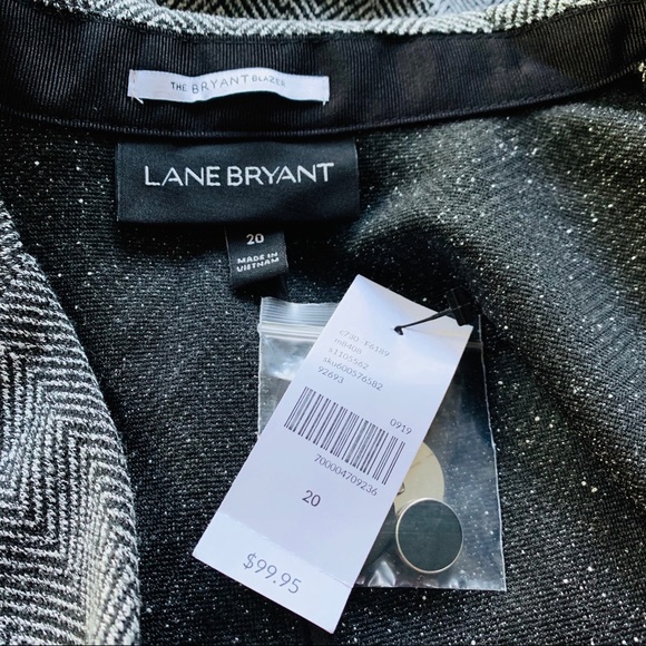 Lane Bryant Herringbone Blazer NWT Size 20 - Picture 2 of 3